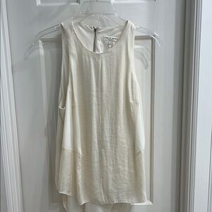 White Sleeveless Top